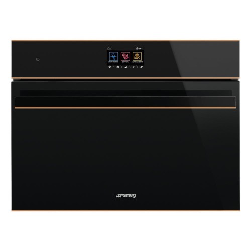 Kompaktowy piekarnik z funkcją pary Smeg SO4604S4PNR, linia Dolce Stil Novo