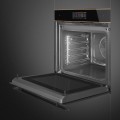 Piekarnik z funkcją mikrofali i pary Smeg SO6606WAPNR, linia Dolce Stil Novo