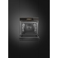 Piekarnik z funkcją mikrofali i pary Smeg SO6606WAPNR, linia Dolce Stil Novo