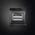 Piekarnik z funkcją mikrofali i pary Smeg SO6606WAPNR, linia Dolce Stil Novo