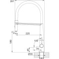 Bateria Franke Icon Semi-Pro Czarny mat 115.0690.598
