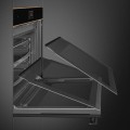 Piekarnik z funkcją pary Smeg SOP6604S2PNR, linia Dolce Stil Novo
