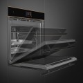 Piekarnik z funkcją pary Smeg SO6604S4PNR, linia Dolce Stil Novo