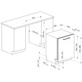 Zmywarka do zabudowy Smeg ST354BQL