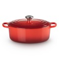 Owalna brytfanna Le Creuset Signature Collection 29cm żeliwo, wiśniowa