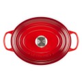 Owalna brytfanna Le Creuset Signature Collection 29cm żeliwo, wiśniowa