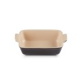 Prostokątna forma do zapiekania, kamionka Le Creuset 19cm / 1,1L, czarny błyszczący