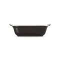 Prostokątna forma do zapiekania, kamionka Le Creuset 19cm / 1,1L, czarny błyszczący