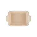 Prostokątna forma do zapiekania, kamionka Le Creuset 19cm / 1,1L, czarny błyszczący