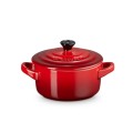 Mini Cocotte Le Creuset kamionka 10cm / 0.25L, wiśniowy