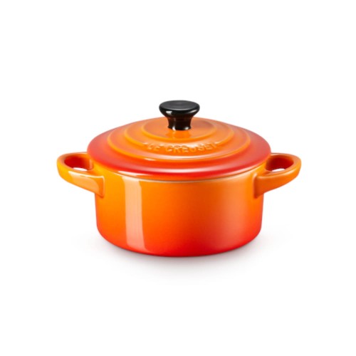 Mini Cocotte Le Creuset kamionka 10cm / 0.25L, płomienny
