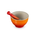 Moździerz Le Creuset kamionka, płomienny