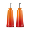 Zestaw do octu i oliwy Le Creuset 0,24L płomienny