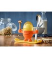 WMF - kieliszek na jajko z łyżeczką McEgg, pomarańczowy 0616687450
