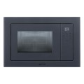 Kuchenka mikrofalowa do zabudowy Smeg FMI120G Neptune Grey