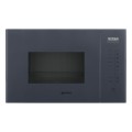 Kuchenka mikrofalowa do zabudowy Smeg FMI125G Neptune Grey