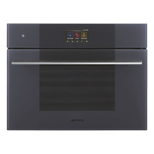 Piekarnik kompaktowy z funkcją pary Smeg SO4104S4PG Neptune Grey