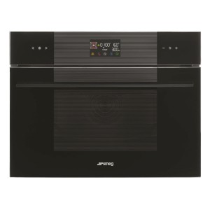 Piekarnik kompaktowy z funkcją mikrofali Smeg SO4102M1B3 "PROMOCJA" + GRATIS