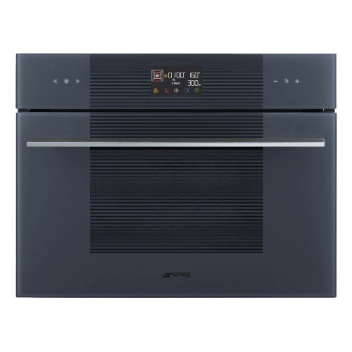 Piekarnik kompaktowy z funkcją mikrofali Smeg SO4102M1G Neptune Grey
