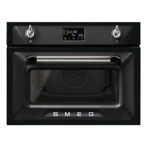 Piekarnik kompaktowy z funkcją mikrofali Smeg SO4902M1N