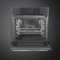 Piekarnik z funkcją pary i mikrofali Smeg SO6104APG Neptune Grey
