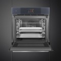 Piekarnik z funkcją pary i mikrofali Smeg SO6104APG Neptune Grey