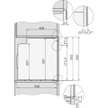 Piekarnik Miele z pyrolizą H 7260 BP Stal CleanSteel