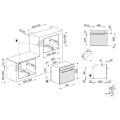 Piekarnik elektryczny z funkcją pary Smeg SO6104S4PG Neptune Grey