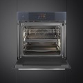 Piekarnik elektryczny z funkcją pary Smeg SOP6104S2PG Neptune Grey