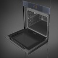 Piekarnik elektryczny z funkcją pary Smeg SOP6104S2PG Neptune Grey