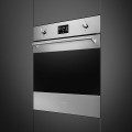 Piekarnik elektryczny z funkcją mikrofali Smeg SO6302M2X