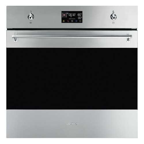 Piekarnik elektryczny z funkcją pary Smeg SO6302S3PX