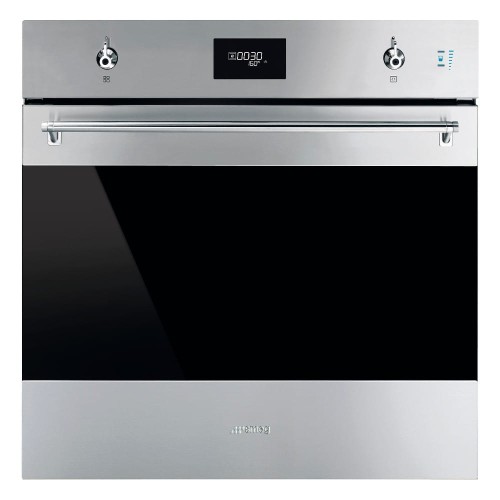 Piekarnik elektryczny z funkcją pary Smeg SOP6301S2X