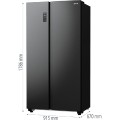 Lodówka side-bysde Gorenje NRR9185EABXL