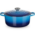 Okrągła Brytfanna Le Creuset 26cm Azure