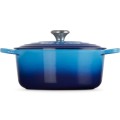 Okrągła Brytfanna Le Creuset 26cm Azure