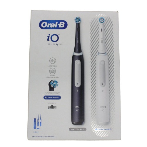 Szczoteczka elektryczna Oral-B iO4 Duo Matt Black/White