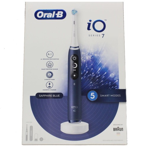 Szczoteczka elektryczna Oral-B iO7 Saphire Blue