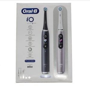 Szczoteczki elektryczne  Oral-B iO9 DuoPack Black + Rose