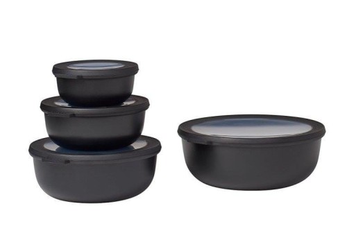Mepal - Zestaw 4 misek Cirqula 350+750+1250+2250 Black.jpg