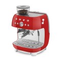 Ekspres do kawy Smeg 50's Retro Style EGF03RDEU czerwony