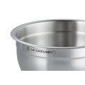 Zestaw 3 misek do mieszania ze stali nierdzewnej z pokrywkami Le Creuset