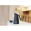 Vialli - Termos z wkładem szklanym Vialli Design Soho 1L czarny 9668