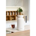 Vialli - Termos z wkładem szklanym Vialli Design Lungo 1L biały 9255
