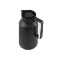 Vialli - Termos z wkładem szklanym Vialli Design Lungo 1L czarny 9262