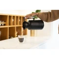 Vialli - Termos z wkładem szklanym Vialli Design Lungo 1L czarny 9262