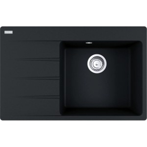 Franke Centro CNG 611-78 TL Onyx, ociekacz po lewej stronie 114.0633.143