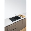 Franke Centro CNG 611-78 TL Onyx, ociekacz po lewej stronie 114.0633.143 + GRATIS