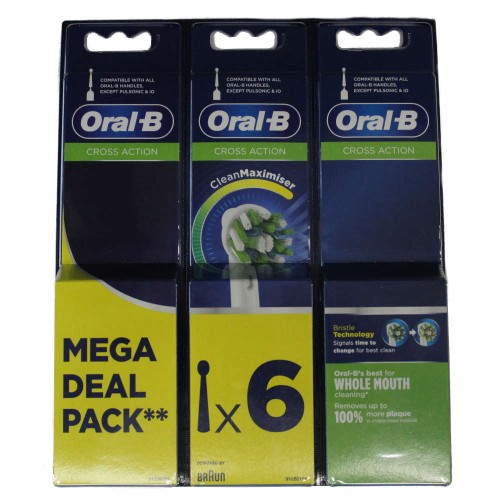 Końcówki do szczoteczki elek. Oral-B 6 db Precision Clean Rainbow