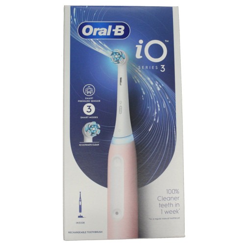 Szczoteczka elektryczna Oral-B iO3 Blush Pink